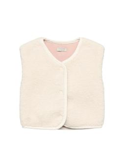 Gilet Sans Manches Bébé Unisexe en Matière Teddy – Polyester Recyclé