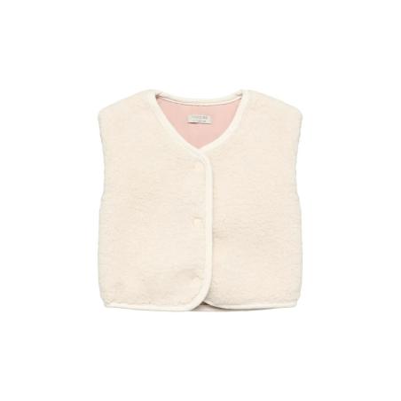 Gilet Sans Manches Bébé Unisexe en Matière Teddy – Polyester Recyclé