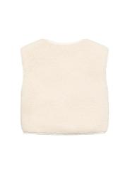 Gilet Sans Manches B&eacute;b&eacute; Unisexe en Mati&egrave;re Teddy &ndash; Polyester Recycl&eacute;
