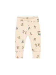Pantalon B&eacute;b&eacute; Unisexe en Coton Bio &ndash; Imprim&eacute; Lapins Vintage