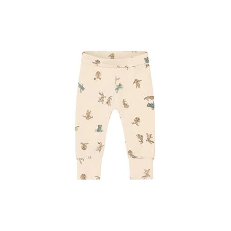Pantalon Bébé Unisexe en Coton Bio – Imprimé Lapins Vintage