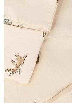 Pantalon Bébé Unisexe en Coton Bio – Imprimé Lapins Vintage