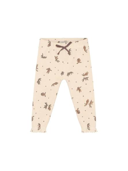 Pantalon Bébé en Coton Bio – Imprimé Lapins Vintage