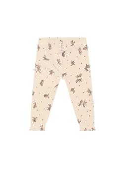 Pantalon Bébé en Coton Bio – Imprimé Lapins Vintage