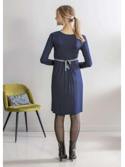 Robe de Grossesse et Allaitement Empire Carbone – Balloon