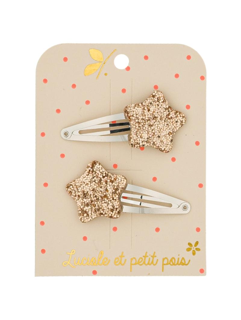 Barrettes Cheveux Bébé Fille Pailletées et Girly – Luciole & Petit Pois