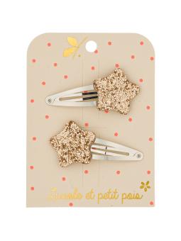 Barrettes Cheveux Bébé Fille Pailletées et Girly – Luciole & Petit Pois