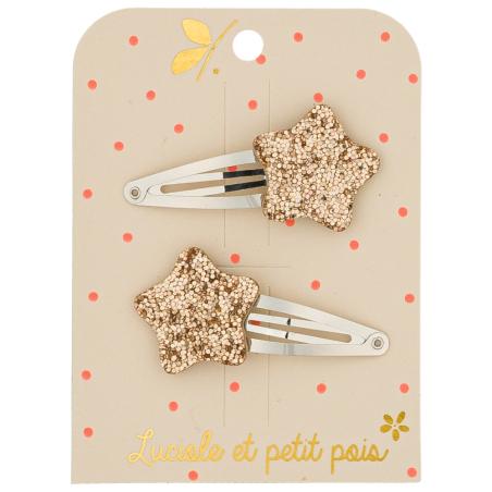 Barrettes Cheveux Bébé Fille Pailletées et Girly – Luciole & Petit Pois