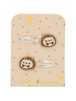 Barrettes Cheveux Bébé Fille Pailletées et Girly – Luciole & Petit Pois