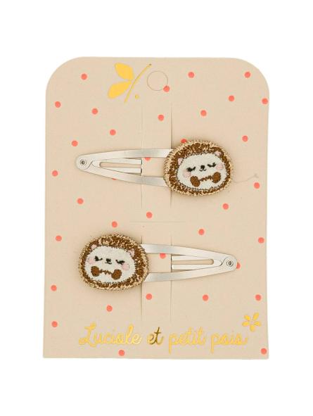 Barrettes Cheveux Bébé Fille Pailletées et Girly – Luciole & Petit Pois