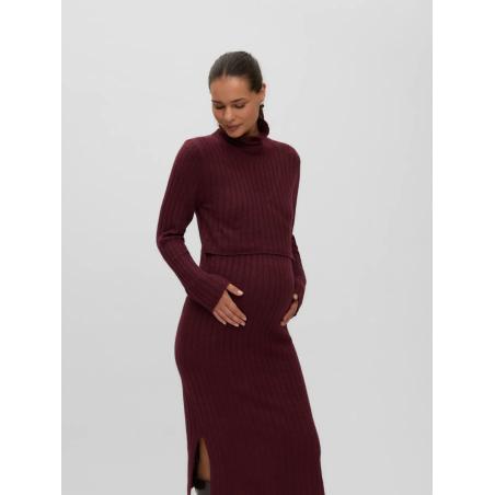 Robe tricotée Suniva June | Confort élégant pour maternité et allaitement