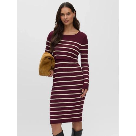 Robe tricotée Newsv June | Confort & élégance pour la maternité et l'allaiteme