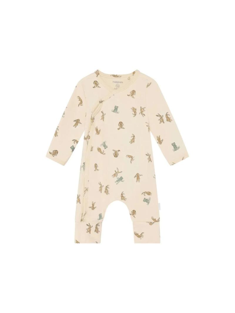 Grenouillère Bébé Imprimé Lapins Vintage – Noppies Baby