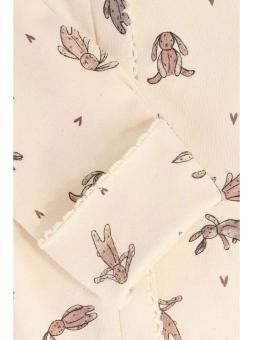 Grenouillère Bébé Imprimé Lapins Vintage – Noppies Baby
