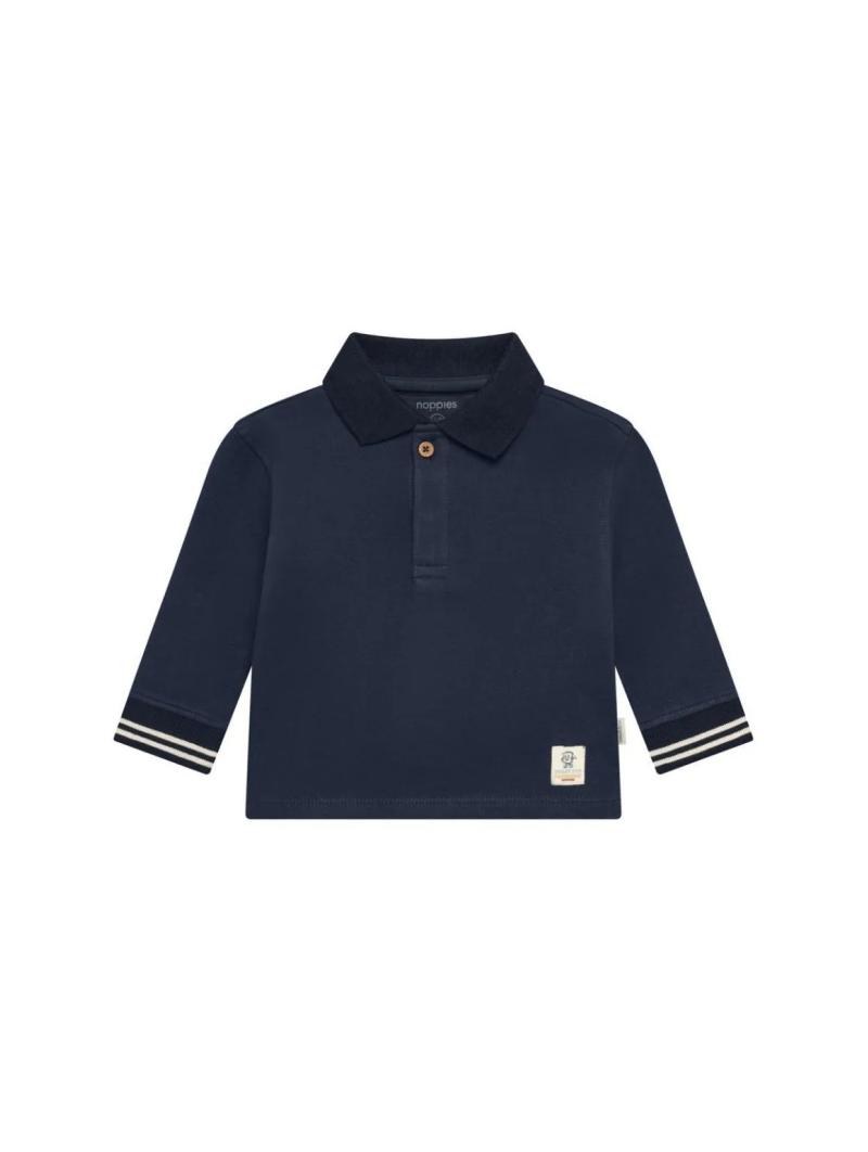 Polo Manches Longues Bébé Garçon Black Iris – Noppies Baby