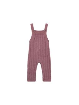 Salopette rose taupe bébé fille Noppies