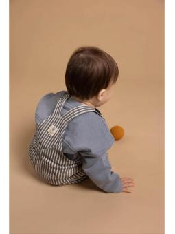 Salopette Relaxed Fit Bébé Garçon Rayée Black Iris – Noppies Baby