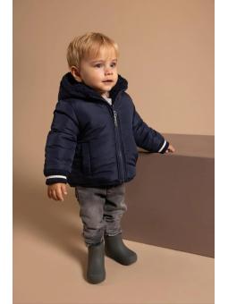 Manteau d'Hiver Réversible Bébé Black Iris – Noppies Baby