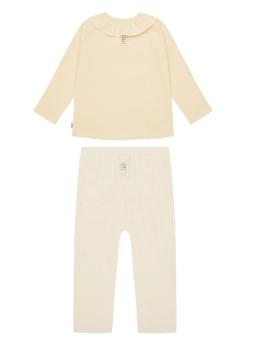 Ensemble Bébé Fille T-shirt Manches Longues & Legging Whitecap Gray