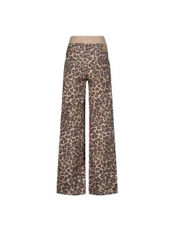 Pantalon Wide Leg Imprimé Léopard – Modèle Julia