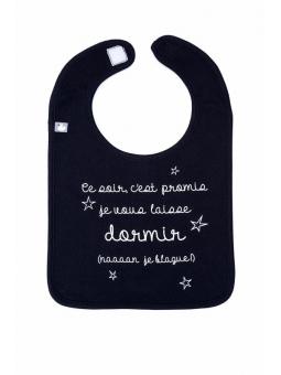 Bavoir C'est promis je vous laisse dormir