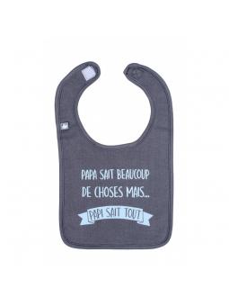 Bavoir Papi sait tout