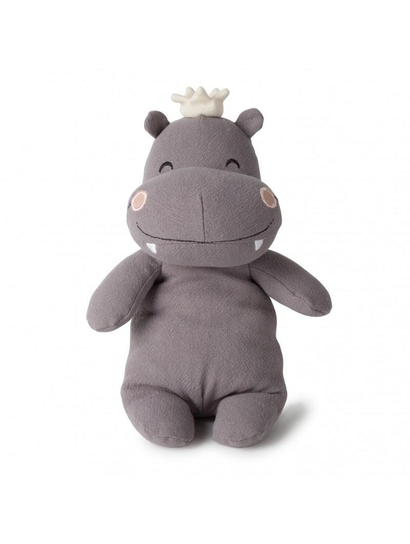 Peluche Hippo avec couronne 23cm