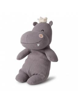 Peluche Hippo avec couronne 23cm