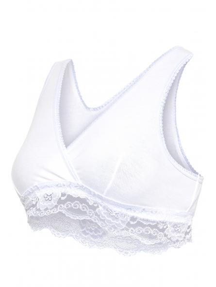 Brassière d'Allaitement Cache-Coeur en Coton Bio Brassière d'Allaitement Cache-Coeur en Coton Bio