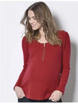 Pull Tricot zippé