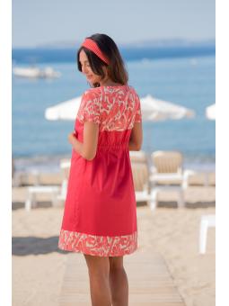 Robe Bettina Corail