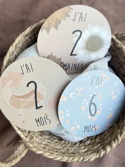 Cartes Étapes – Première Année “Vintage”