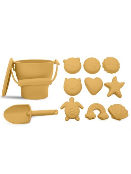 Set jardin & plage 12 pièces en silicone