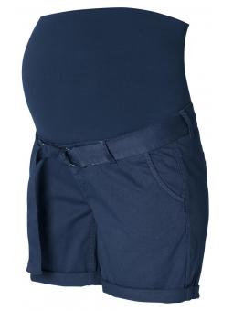 Short Brooklyn Strech Taille Haute Marine