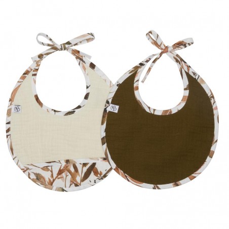 Lot de 2 Bavoirs Naissance