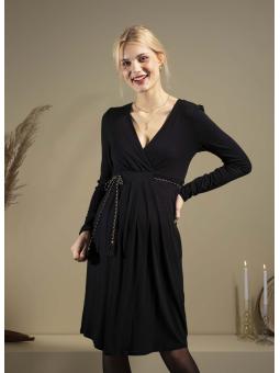 Robe Empire Noire Grossesse et Allaitement