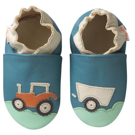 Chaussons Cuir Spencer Tracteur