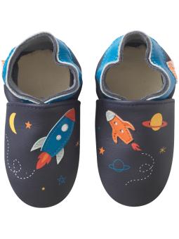 Chaussons Cuir Thomas Astonaute