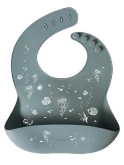 Bavoir Silicone Zakuw