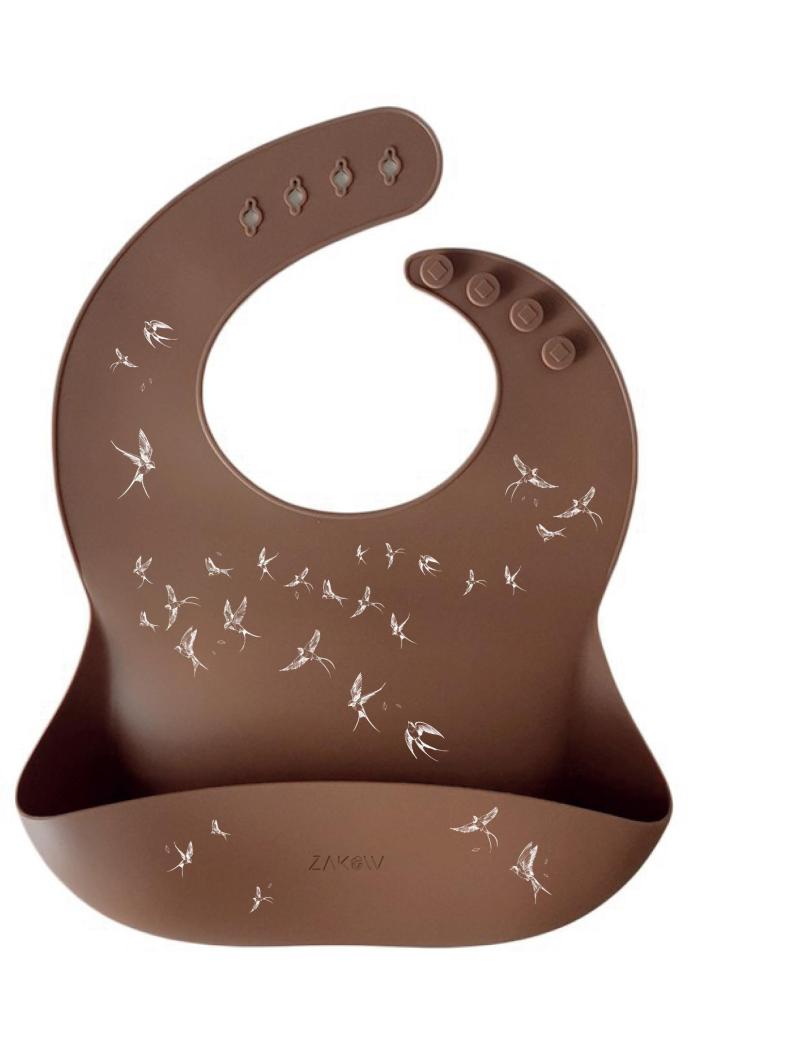 Bavoir Silicone Zakuw