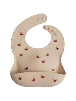 Bavoir Silicone Mushie