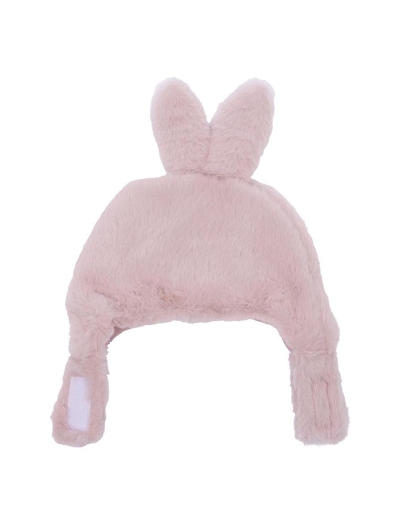 Bonnet Bébé Fausse Fourrure Angora