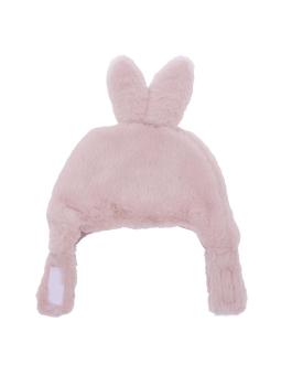 Bonnet Bébé Fausse Fourrure Angora