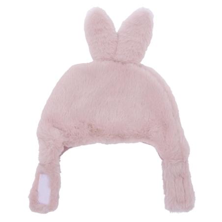 Bonnet Bébé Fausse Fourrure Angora