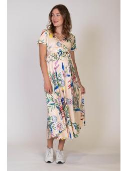 Robe Longue Grossesse et Allaitement Donna