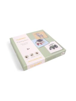 Jeu Memory 24 pièces - Animaux de la Ferme 