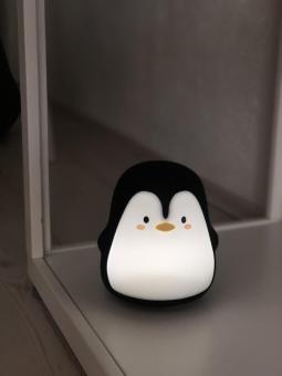Mini Lampe LED Pingouin Silicone