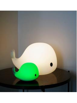 Mini Lampe LED Baleine Silicone
