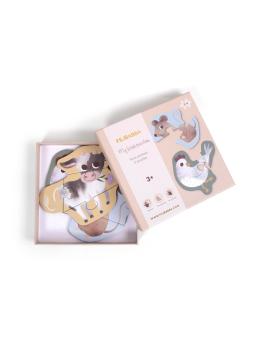 Mes premiers puzzles - Set x3 - Animaux de la ferme